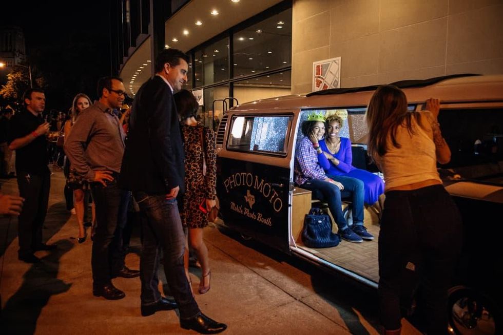 News, Shelby, MFAH Mixed Media, Oct. 2015, Photo Moto photo booth