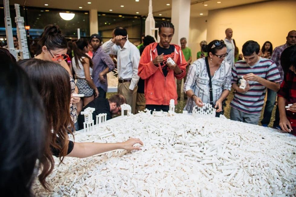 News, Shelby, MFAH Mixed Media, Oct. 2015, The Collectivity Project