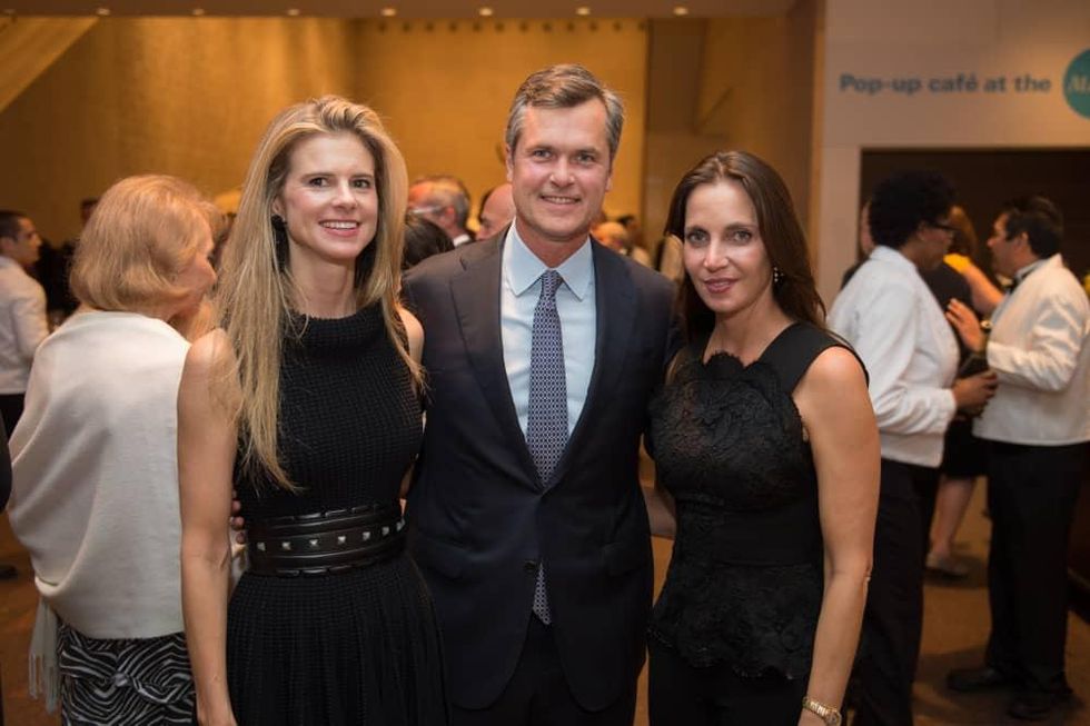 News, Shelby, MFAH Rothko opening, Sept. 2015 Blakely and Trey Griggs; Aliyya Stude