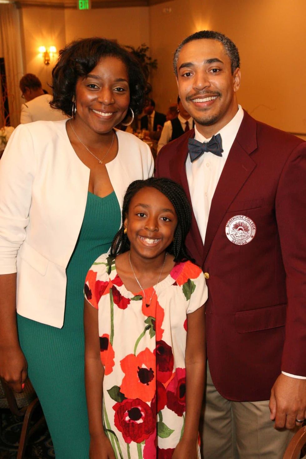 News, Shelby, Morehouse College Father's Day event, June 2015, LaToshia Norwood, Will Norwood, Lily Norwood