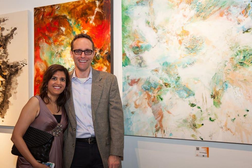 News, Shelby, Muir Gallery mural party, July 2015, Karuna Rajanayakam, PeterLeach