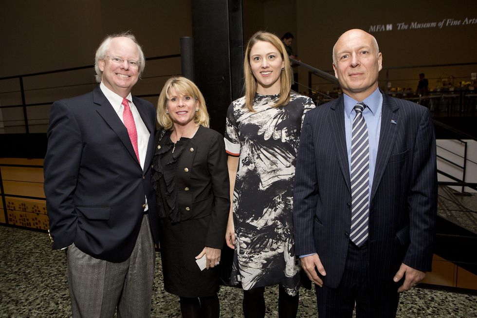 News, Shelby, Museum of Fine Arts donor dinner, Brady Carruth, Zane Carruth, , Jan. 2015