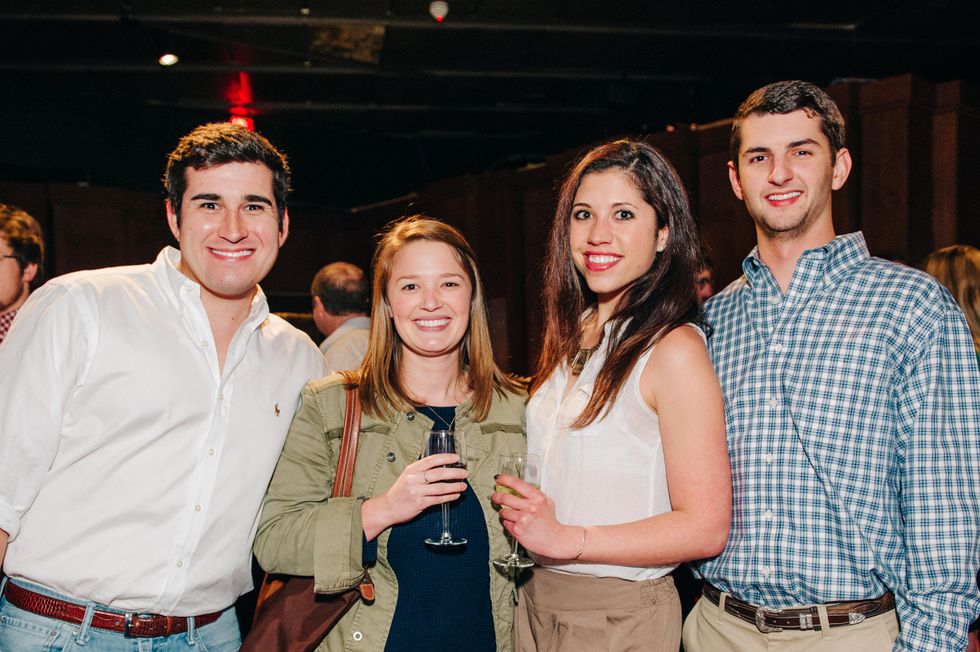 News, Shelby, Museum of Natural Science Catalyst party, Feb. 2015, Colton Robey, Julia Russell, Stephanie Bardwil, Turner James