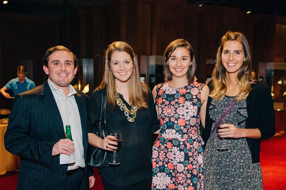 News, Shelby, Museum of Natural Science Catalyst party, Feb. 2015, Jake Fitzpatrick, Maricarolyn Stith, Allyson Camp, Laura Puckett