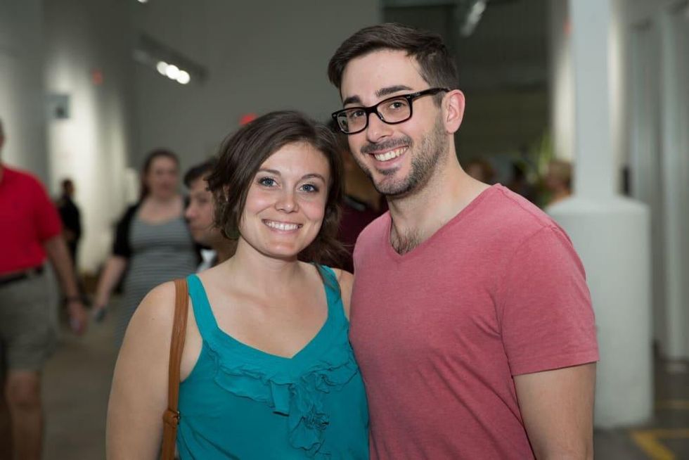 News, Shelby, Opera in the Heights party, August 2015, Jessica Ognian, Jordan Bacon
