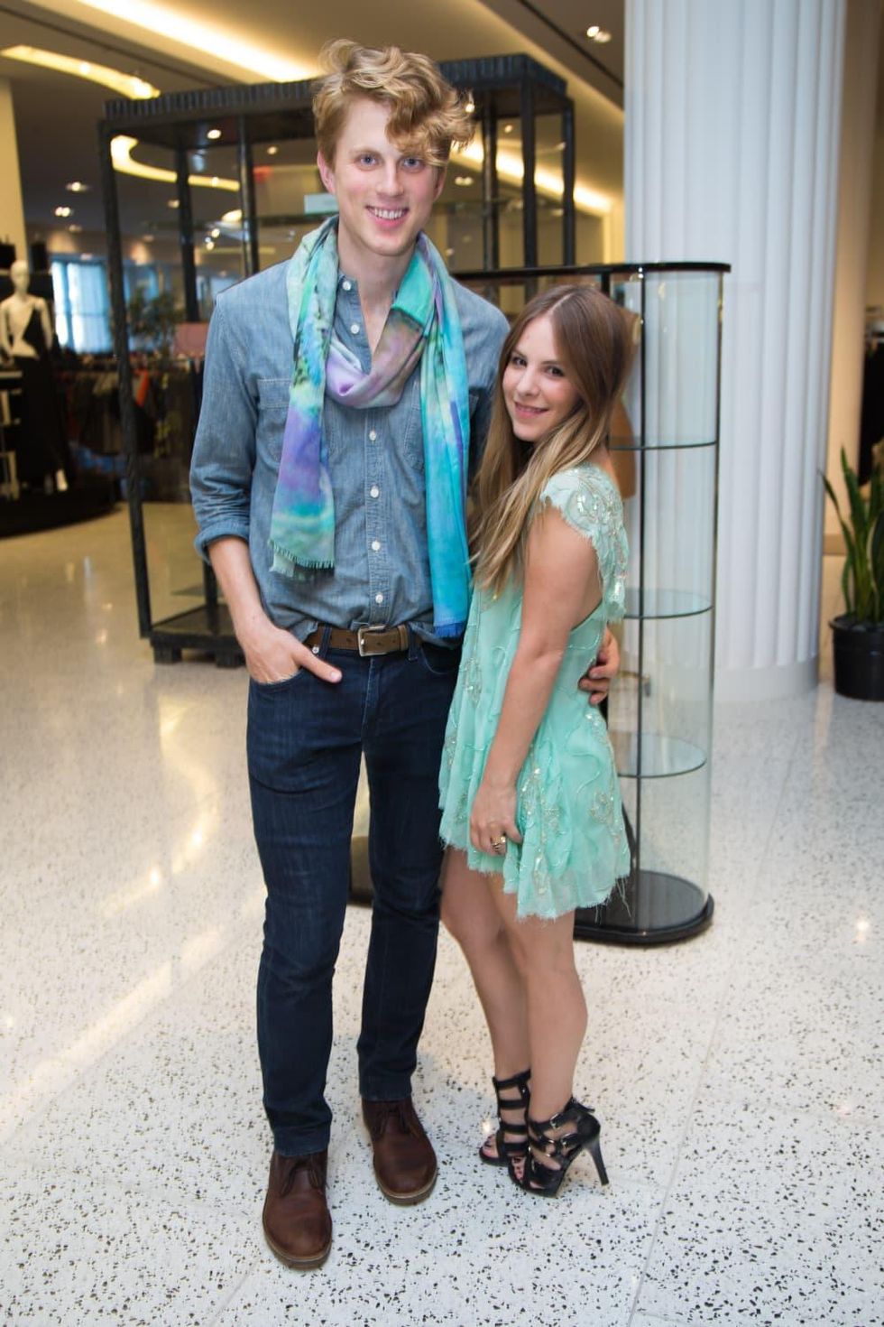 News, Shelby, Ovarian Cancer Awareness Month. tootsies, Sept. 2015, Jared Burgess, Ana LaValle