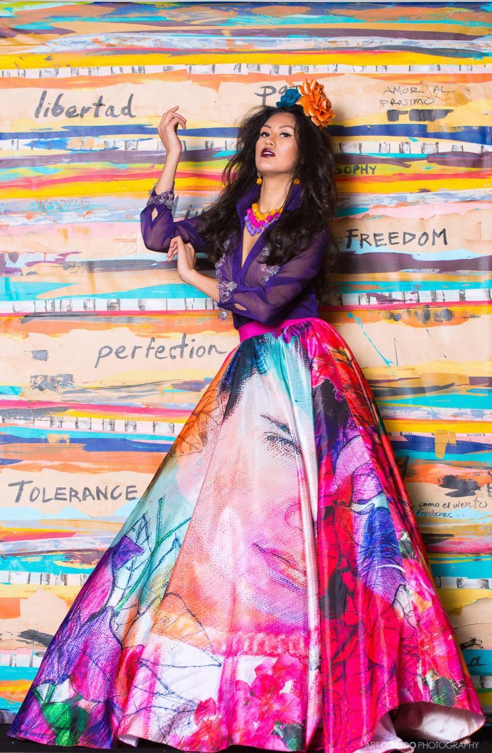 News, Shelby, Pedro Abasolo fashion show, Oct. 2015, Rosita Hurtado design