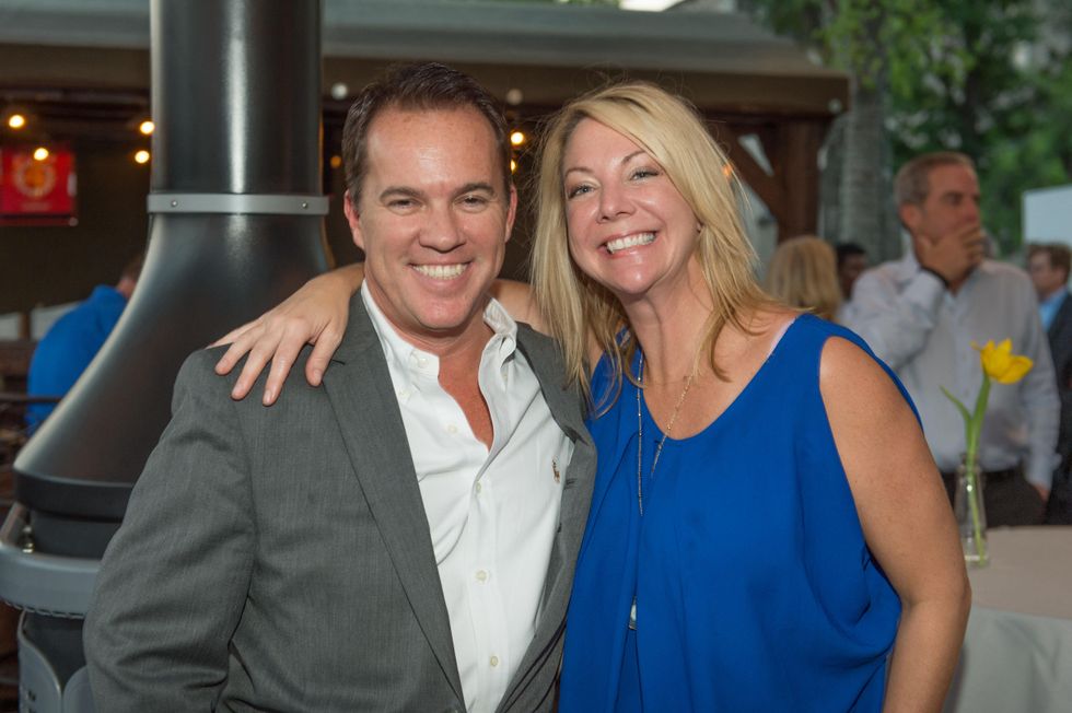 News, Shelby, Pet Set Kick-off, Hardwood Grill, June 2015, Rob Rutherford, Stephanie Eustis