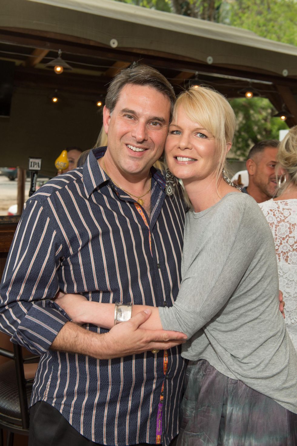 News, Shelby, Pet Set Kick-off, Hardwood Grill, June 2015, Robert Lazzari & Jennifer Simmons