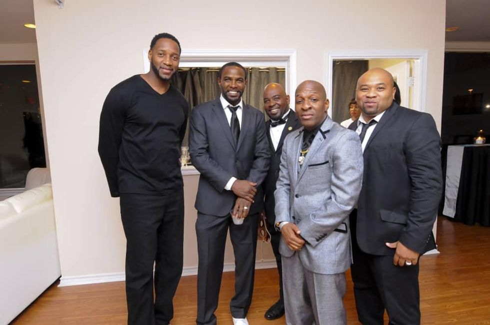 News, Shelby, Random Act of Kindness Kick-off, July 2015, Tracy McGrady, Mike James, Reginald Seastrunk, Joseph Willie Mike Gatling