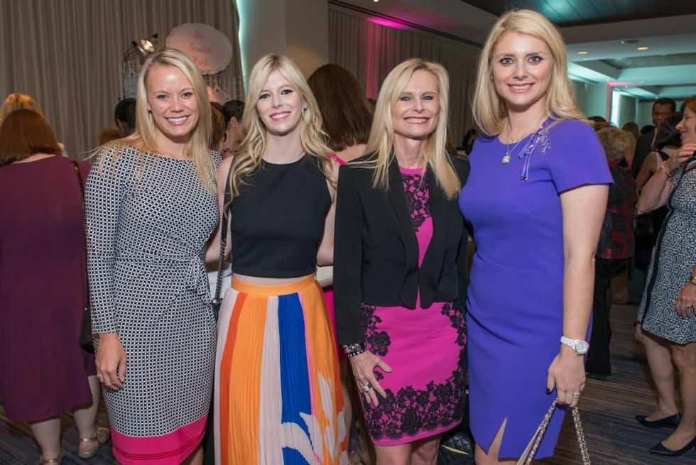 News, Shelby, Razzle Dazzle Memorial Hermann, Oct. 2015 Carolyn Schachere, Kimberly, JoLynn and Christine Falgout