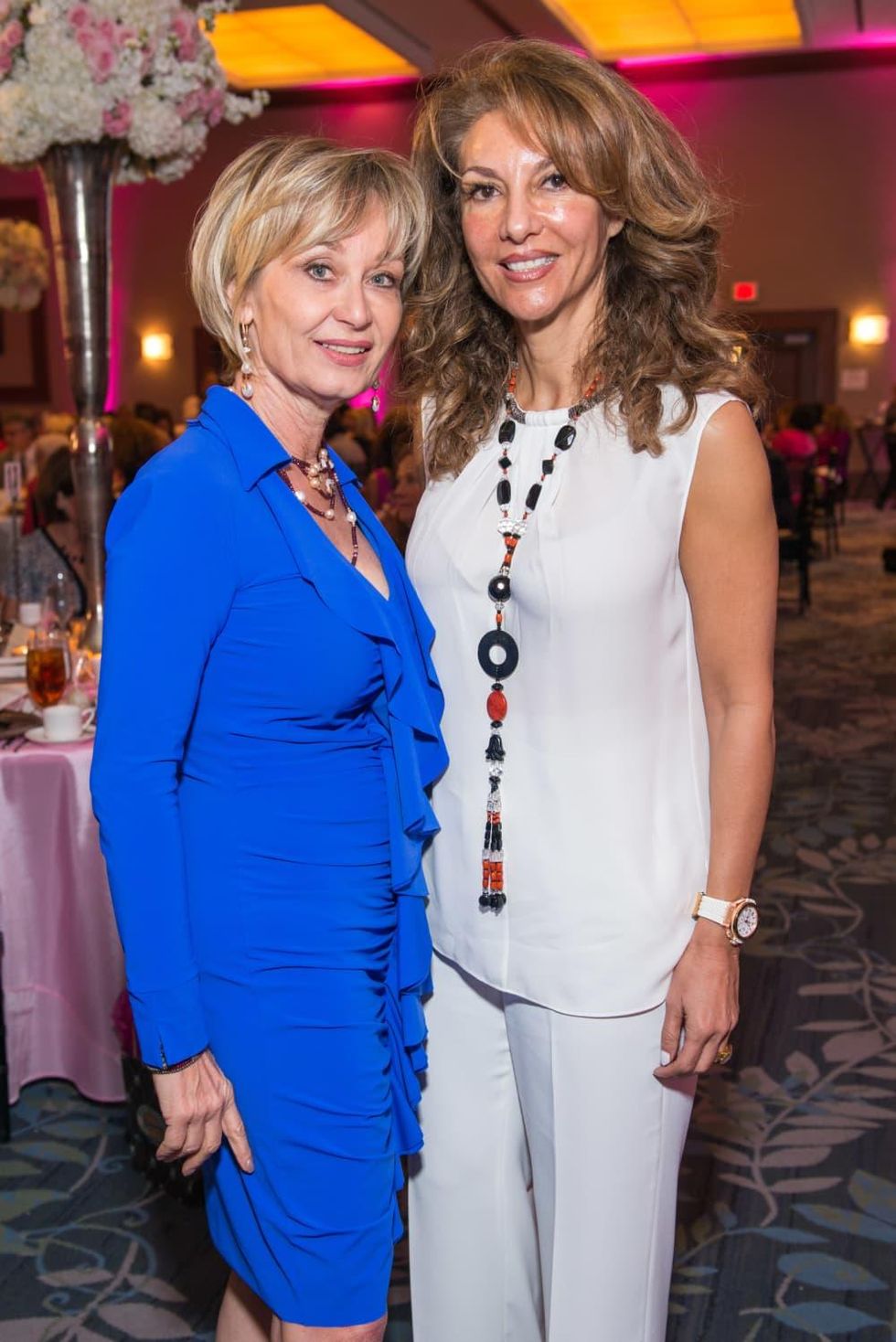 News, Shelby, Razzle Dazzle Memorial Hermann, Oct. 2015 Cathy Borlenghi and Neda Ladjevarian