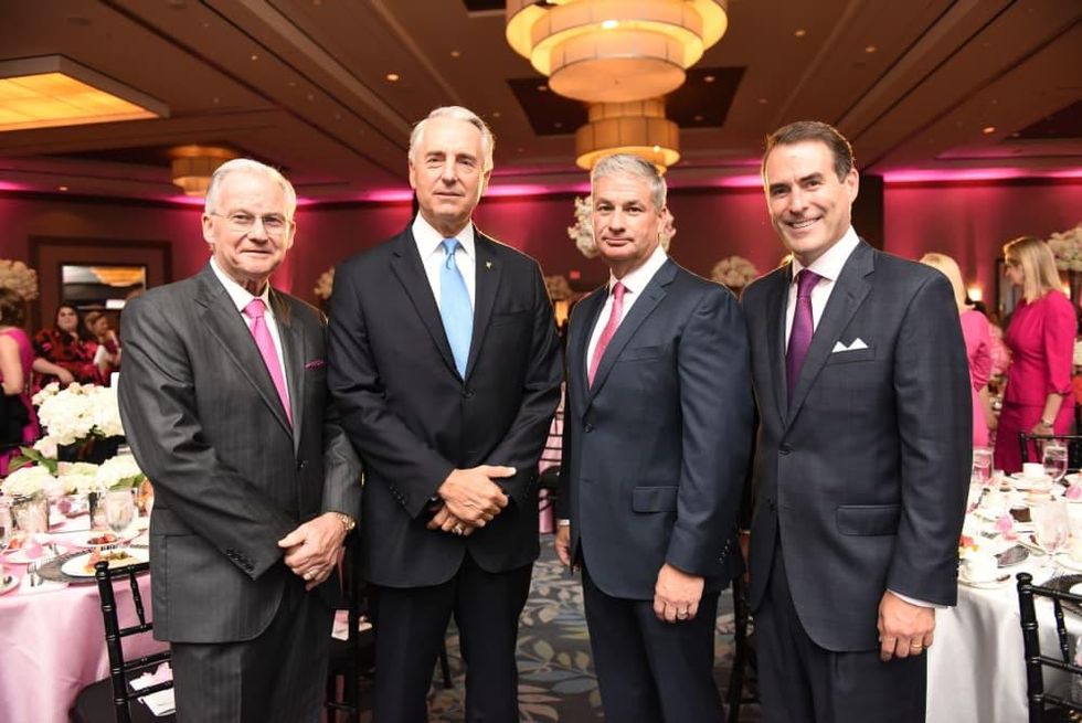 News, Shelby, Razzle Dazzle Memorial Hermann, Oct. 2015 Harry Mach, Bob Ivany, Butch Mach, Steve Mach