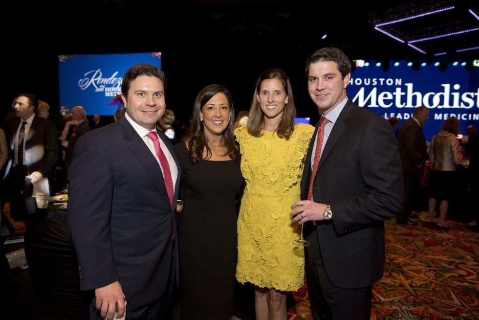 News, Shelby, Rendezvous with Houston Methodist, Nov. 2015, Fowler and Lucy Carter and Sarah Jane and Ross Canion.