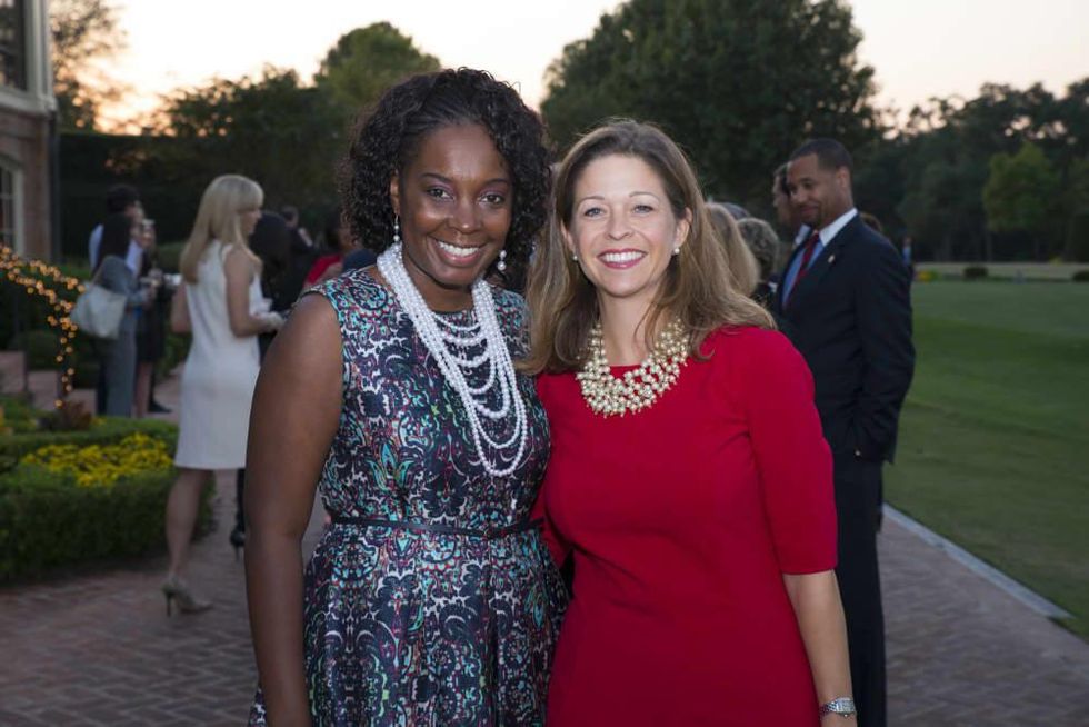 News, Shelby, Scenic Houston dinner, Oct. 3015, Carla Wyatt, Ashley Grigsby