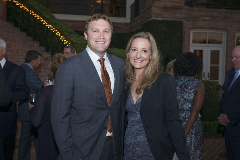 News, Shelby, Scenic Houston dinner, Oct. 3015, John Latham, Robbye Schroeder