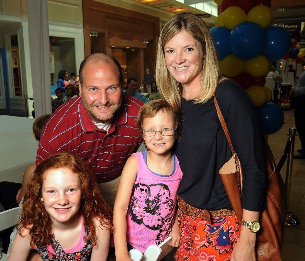 News_Shelby_Shawn Burke_Ann Burke_Blayne_Bree Burke_MD Anderson back to school__August 2013