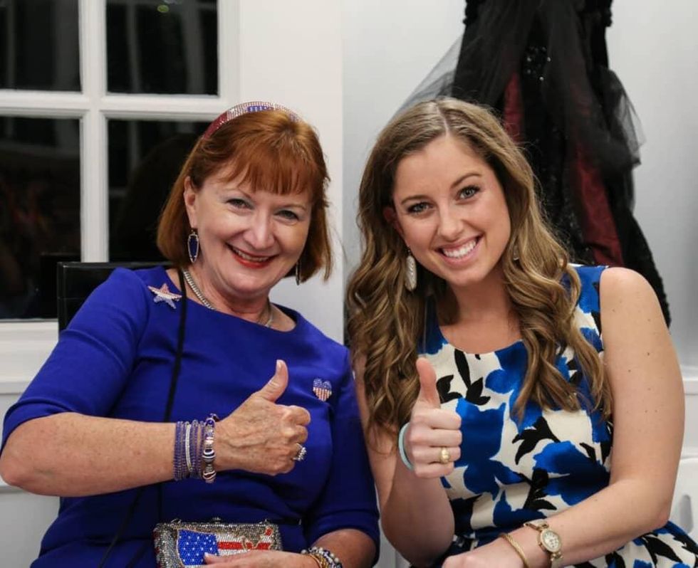 News, Shelby, Simone Biles reception, Nov. 2015, Kaye Horne, Mary Becker