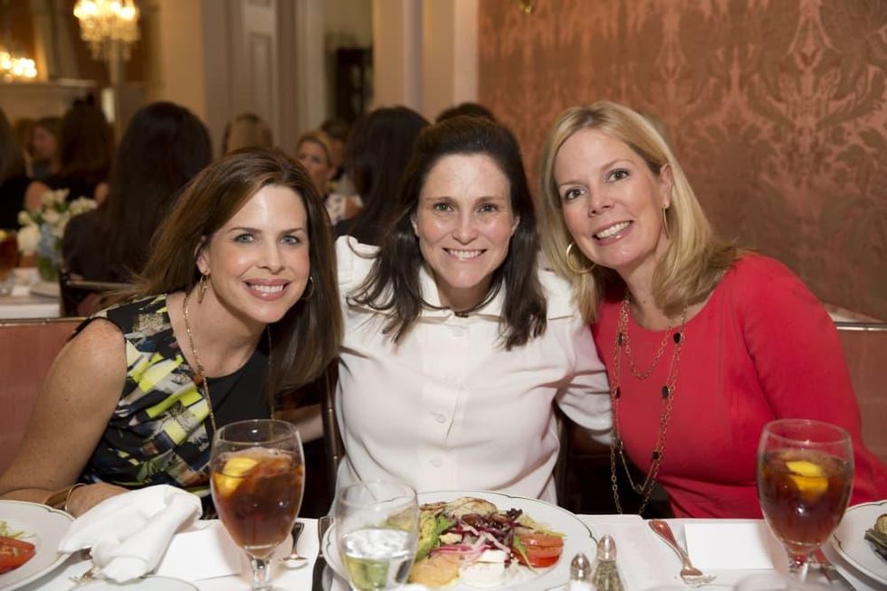 News, Shelby, Small Steps luncheon, Sept. 2015, Erin Heath, Molly Khalil, and Jennifer Brown