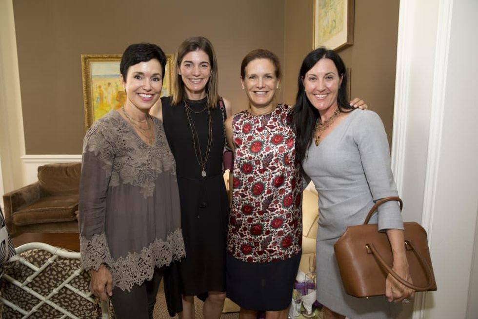 News, Shelby, Small Steps luncheon, Sept. 2015, Gracia Duncan, Liz Stepanian, Cecilia Harris, and Danielle Magdol