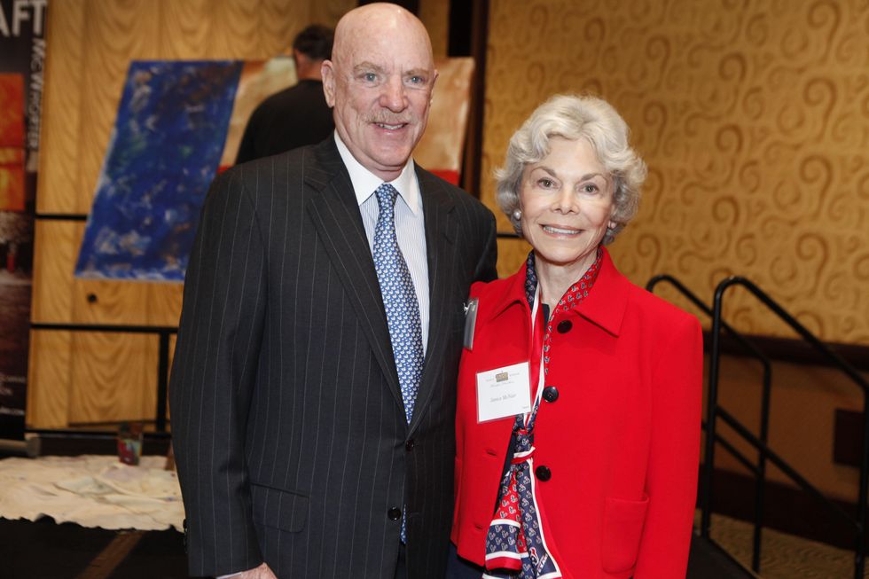 News, Shelby, Souperbowl of Caring luncheon, Bob McNair, Janice McNair, Sept. 2014