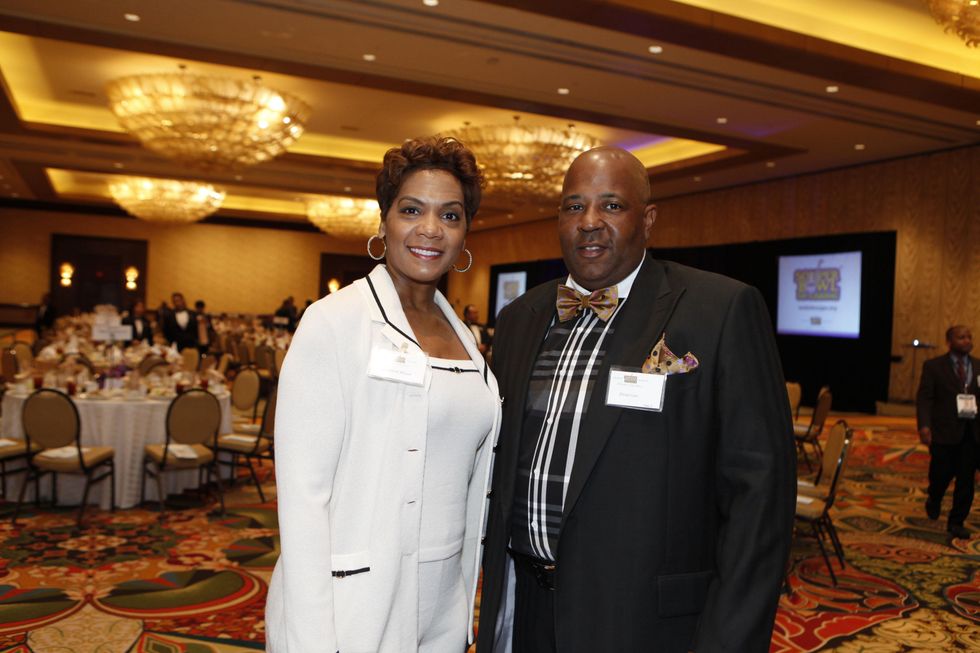 News, Shelby, Souperbowl of Caring luncheon, couple ,Sept. 2014