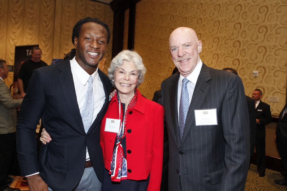 News, Shelby, Souperbowl of Caring luncheon, DeAndre Hopkins,, Bob McNair, Janice McNair, Sept. 2014
