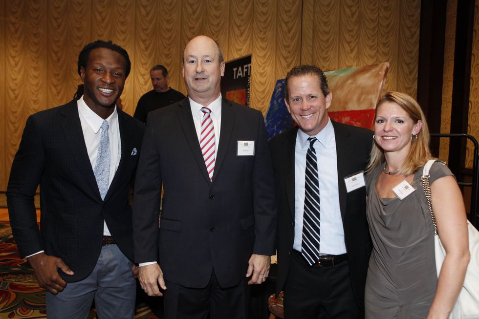 News, Shelby, Souperbowl of Caring luncheon, DeAndre Hopkins, Melissa Rootes,Sept. 2014