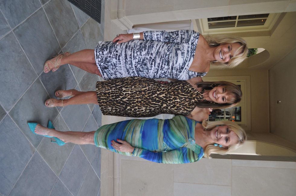 News Shelby Steve Tyrell party, Janet Gurwitch, Sally Salners, Susanne Dawley June 2013