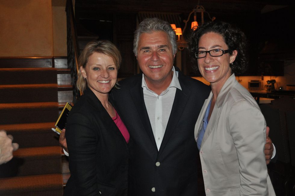 News Shelby Steve Tyrell party, Susan Christian, Steve Tyrell, Laura Spanjian June 2013