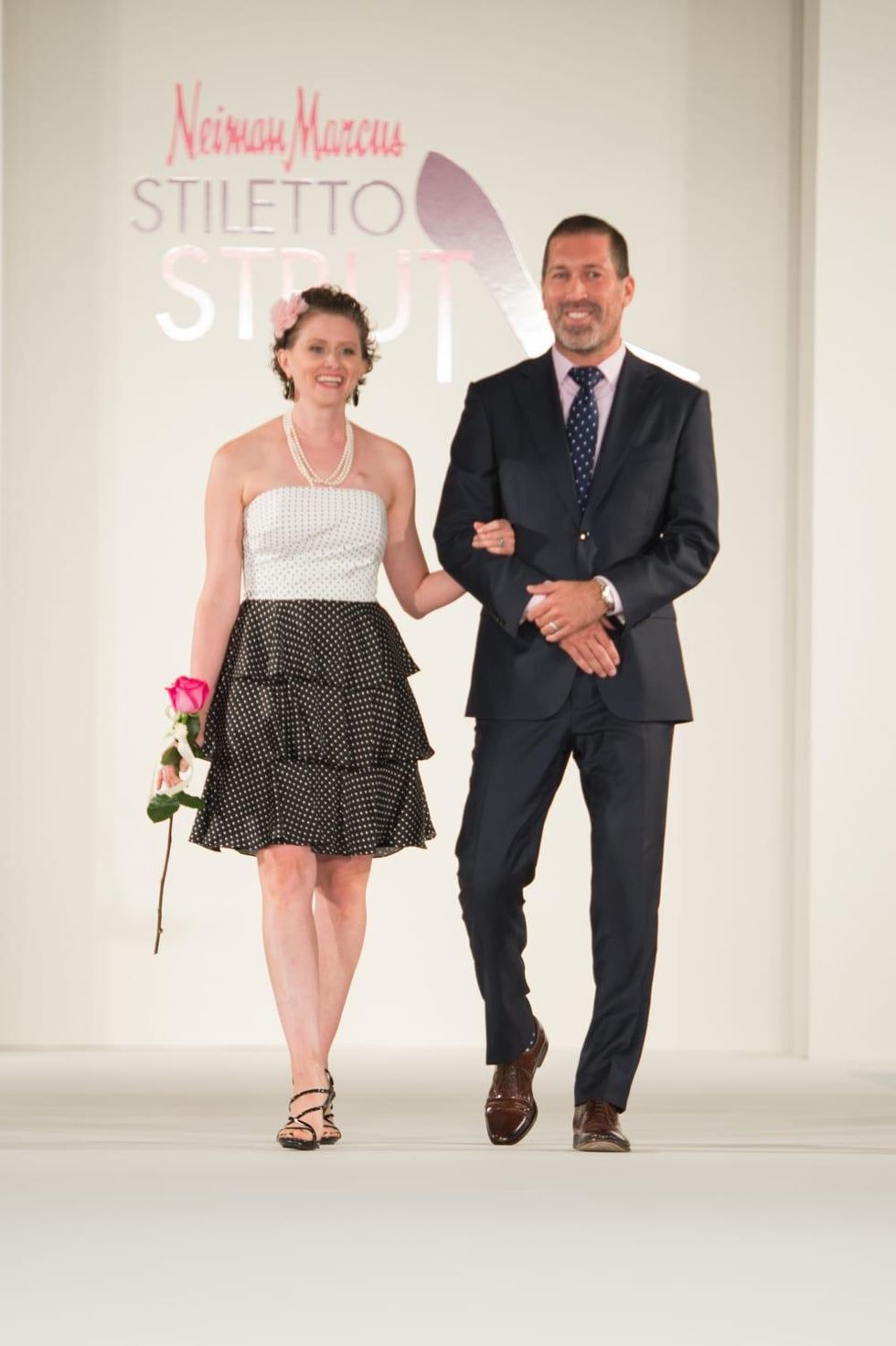 News, Shelby, Stiletto Strut, Sept. 2015 Heather Lozado and Hernan Vargas