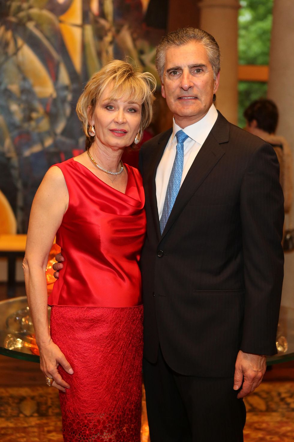 News, Shelby, Symphony underwriter dinner, April 2015, Cathy and Giorgio Borlenghi