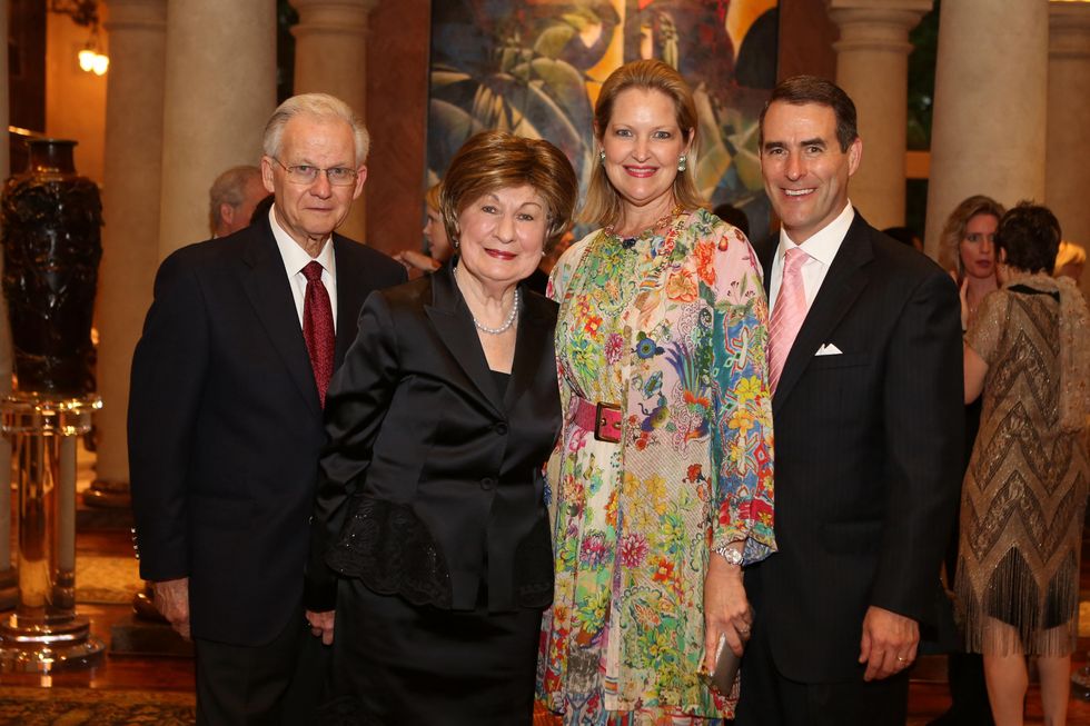 News, Shelby, Symphony underwriter dinner, April 2015, Harry and Cora Sue Mach, Joella and Steve Mach