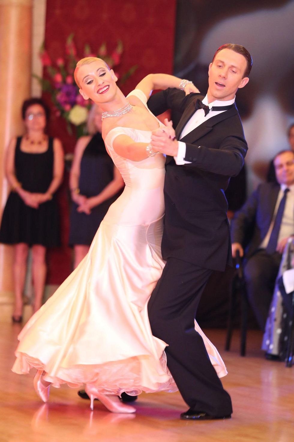 News, Shelby, Symphony underwriter dinner, April 2015, Katusha Demidova and Arunas Bizokas