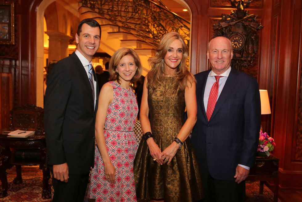 News, Shelby, Symphony underwriter dinner, April 2015, Mark and Christina Hanson, Jana and Scotty Arnoldy