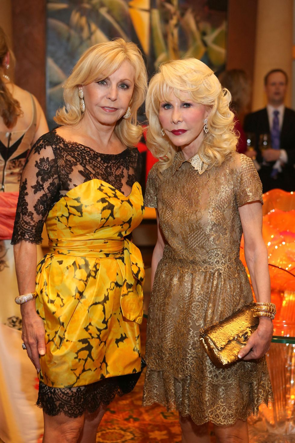 News, Shelby, Symphony underwriter dinner, April 2015, Susanne Dawley Byram, Diane Lokey Farb