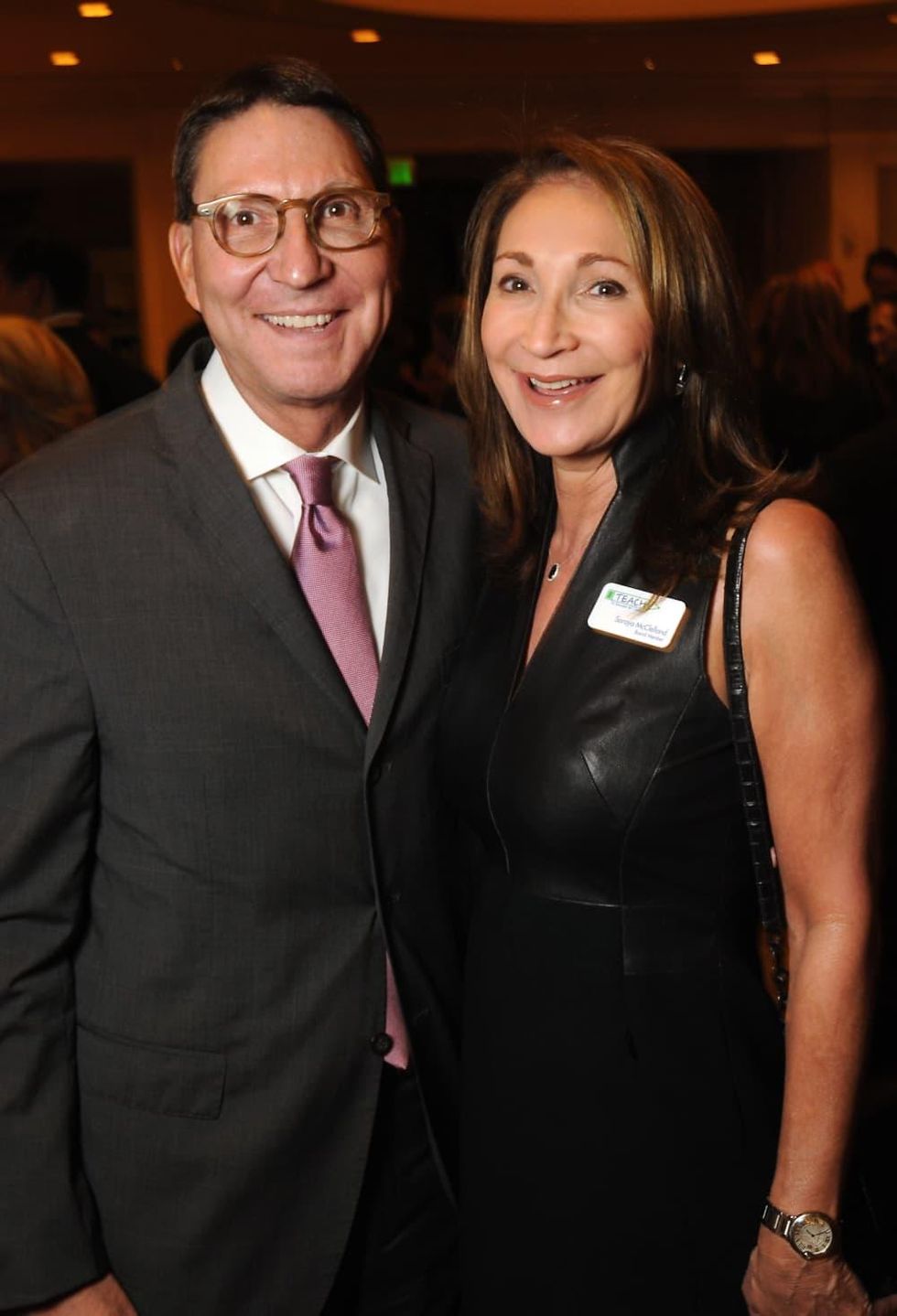 News, Shelby, TEACH dinner, NOv. 2015, Soraya McClelland, Scott McClelland