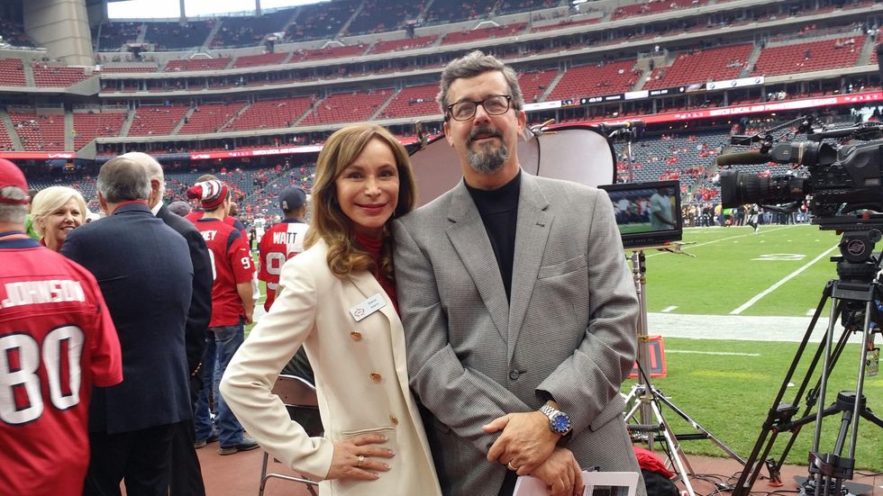 News, Shelby, Texans sidelines party, Nov. 2014