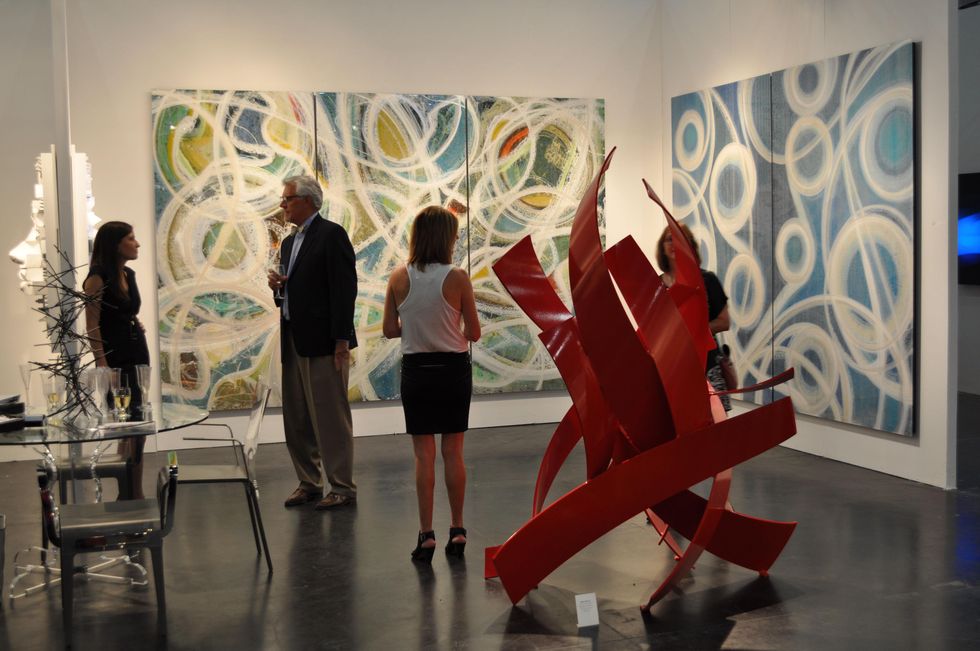 News, Shelby, Texas Contemporary opening, Sept. 2014, art