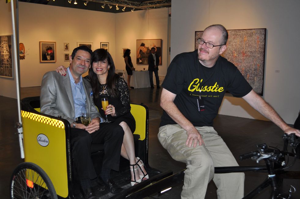 News, Shelby, Texas Contemporary opening, Sept. 2014, Carlos Barbieri, Karina Barbieri, Bill Davenport
