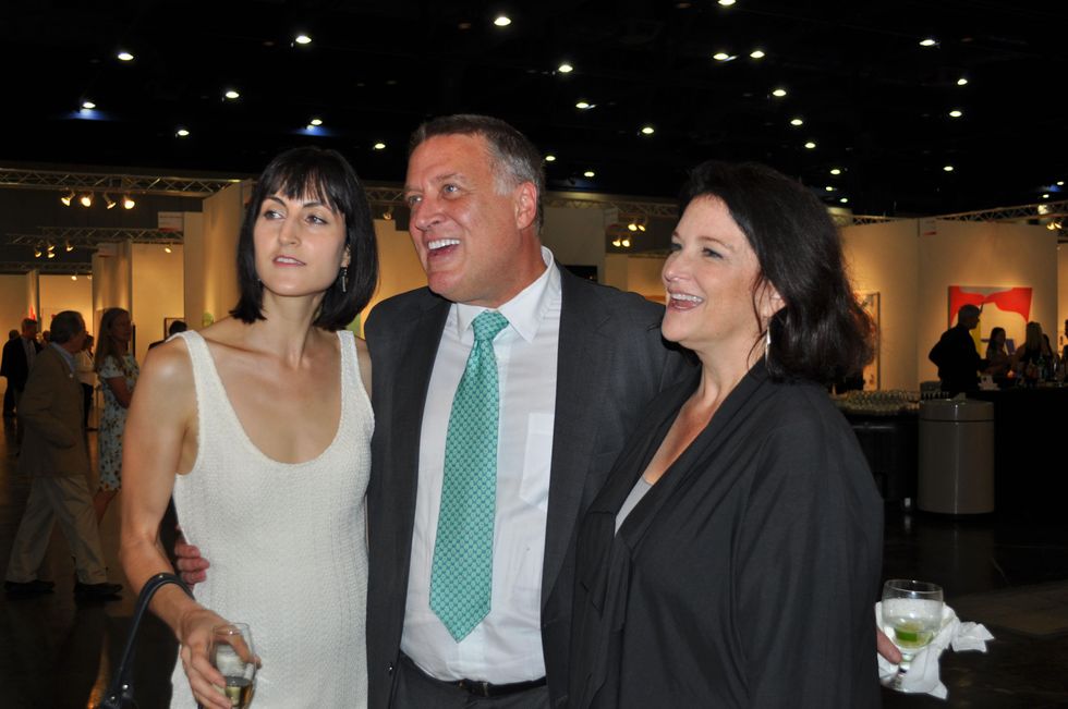 News, Shelby, Texas Contemporary opening, Sept. 2014, Emily Church, Marc Melcher and Lea Weingarten