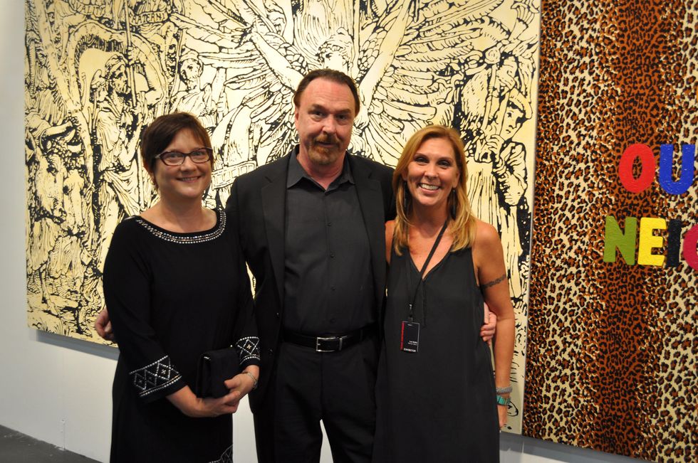 News, Shelby, Texas Contemporary opening, Sept. 2014, Jan Burandt, Dan Allison, Lee Steffy