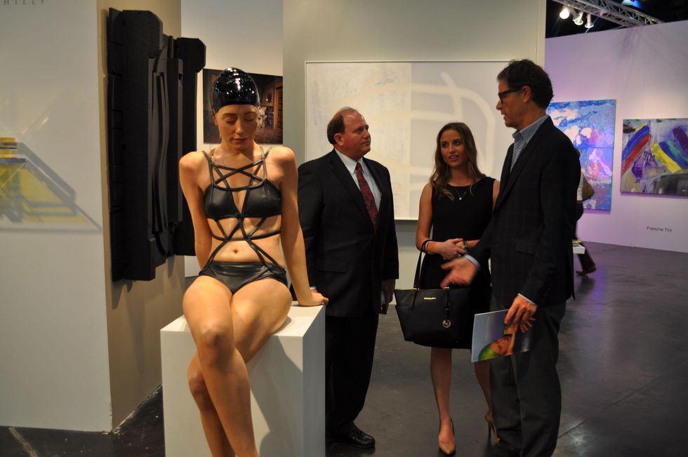 News, Shelby, Texas Contemporary opening, Sept. 2014, Mark Goldberg, Megan Lesser, Tim Yarger