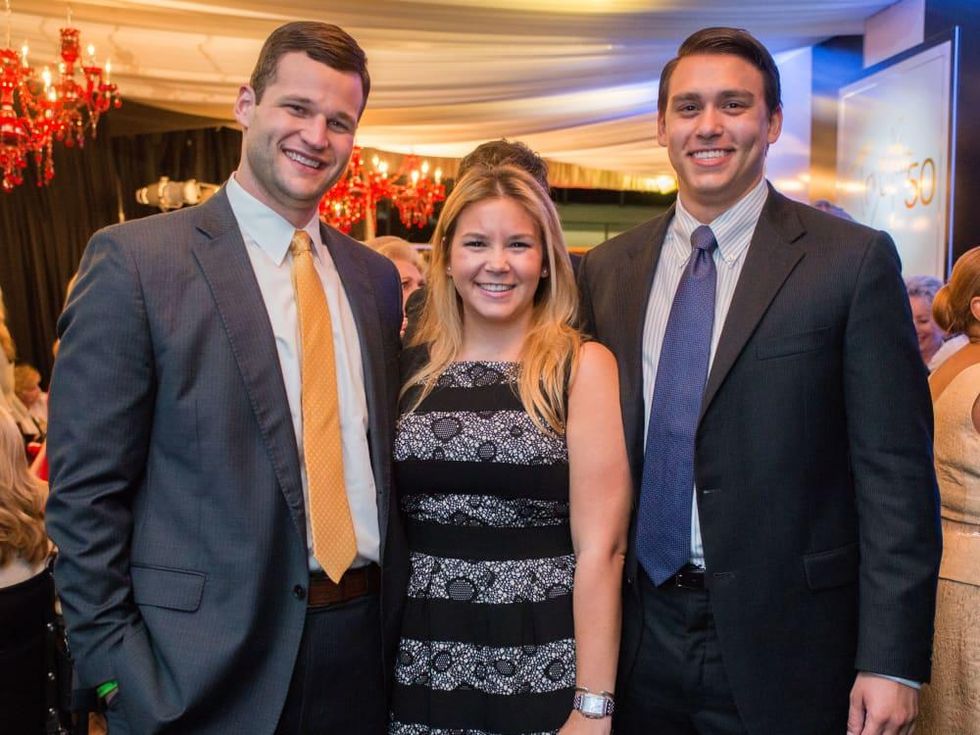 News, Shelby, Tony's 50th, Nov. 2015 Bryan Glass, Mari Trevino, Miguel Trevino