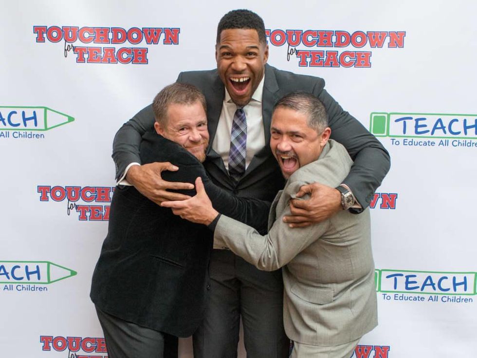 Michael Strahan urges Giants fans to remain patient: 'We'll be back'