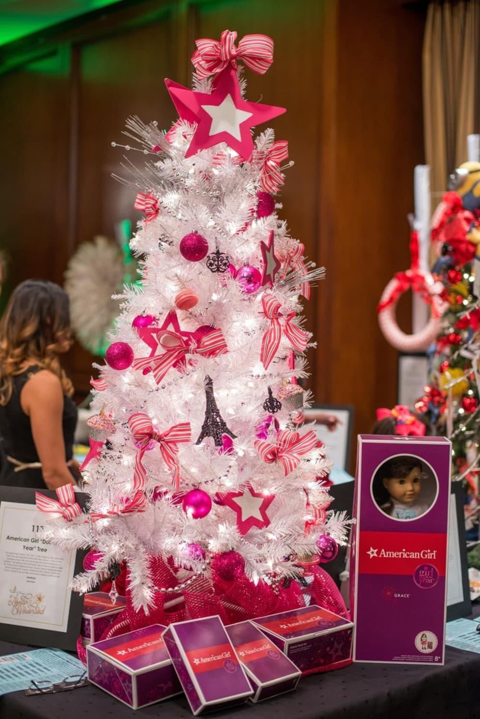 News, Shelby, Trees of Hope, Nov. 2015 American Girl Tree
