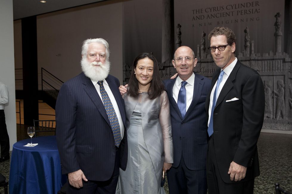 News Shelby, Turrell dinner, James Turrell, Kyung Turrell, Hiram Butler, Andrew Spindler-Roesle