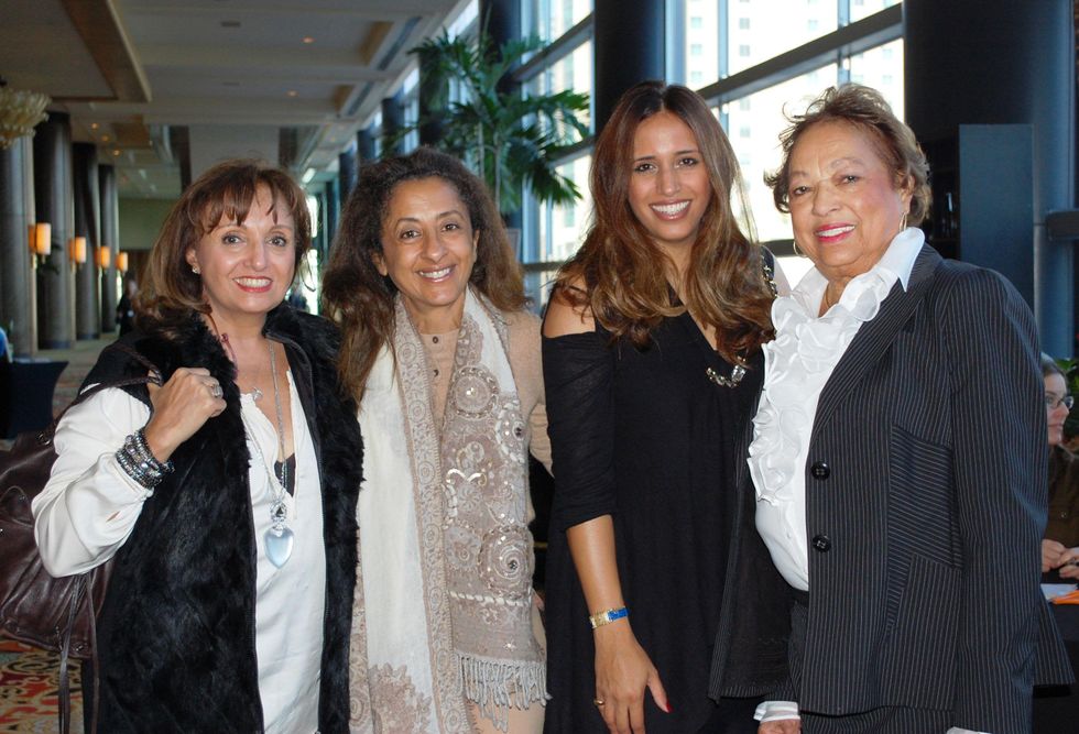 News_Shelby_UH Women's Studies_Samia Al-Edrisi, Dina Alsowayel, Lamees Al-Ali, Drucie Chase