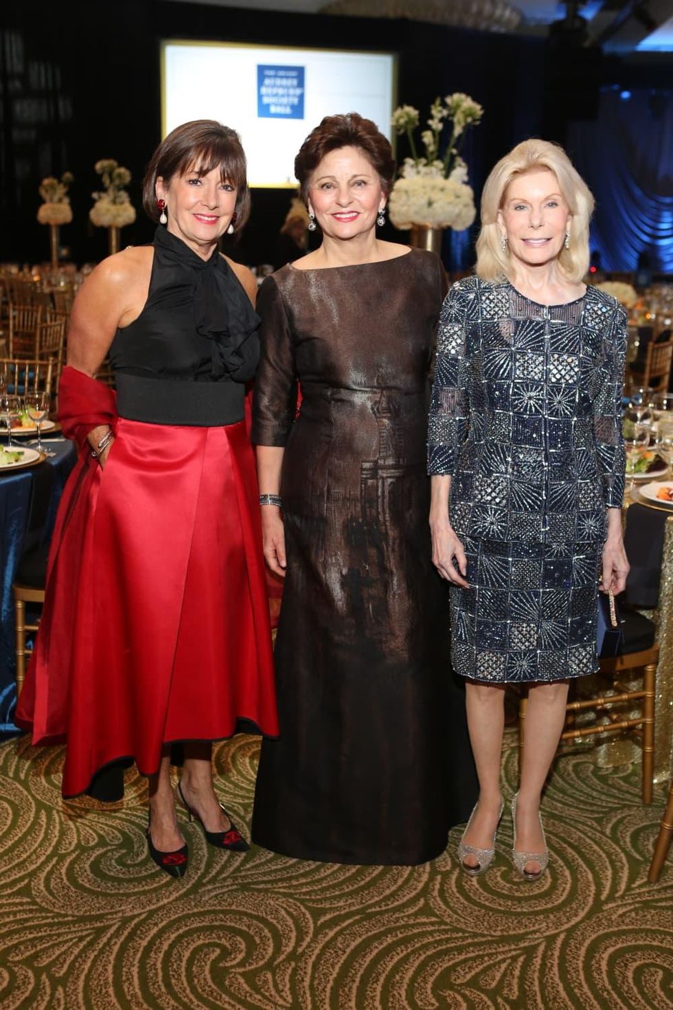 News, Shelby, UNICEF gala, Nov. 2015, Cathy Cleary, Beth Madison, Frances Marzio