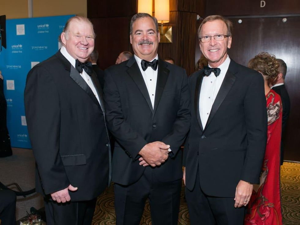 News, Shelby, UNICEF gala, Nov. 2015, Paul Somerville, Cal McNair, Neil Bush